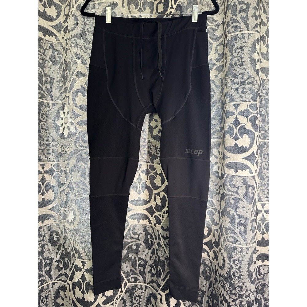 CEP Men's Run Compression XL Tight 3.0 Pants, Running Leggings, W019C Black,